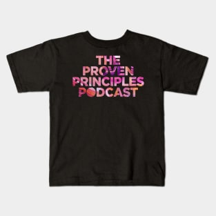 The Proven Principles Podcast Colofull Kids T-Shirt